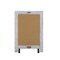 Flash Furniture Whitewash Magnetic Table/Hanging Chalkboards, 10PK 10-HFKHD-GDIS-CRE8-022315-GG - alternate 6